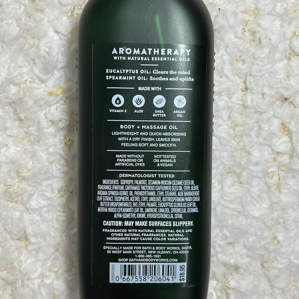 Bath and body Aromatherapy‎ Eucalyptus Spearmint Aromatherapy Set of 3